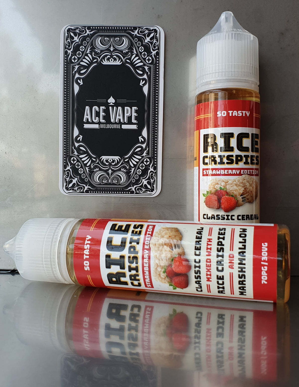RICE CRISPIES | STRAWBERRY EDITION | 60ML BY SO TASTY, JUICES, SO TASTY - Ace Vape Melbourne